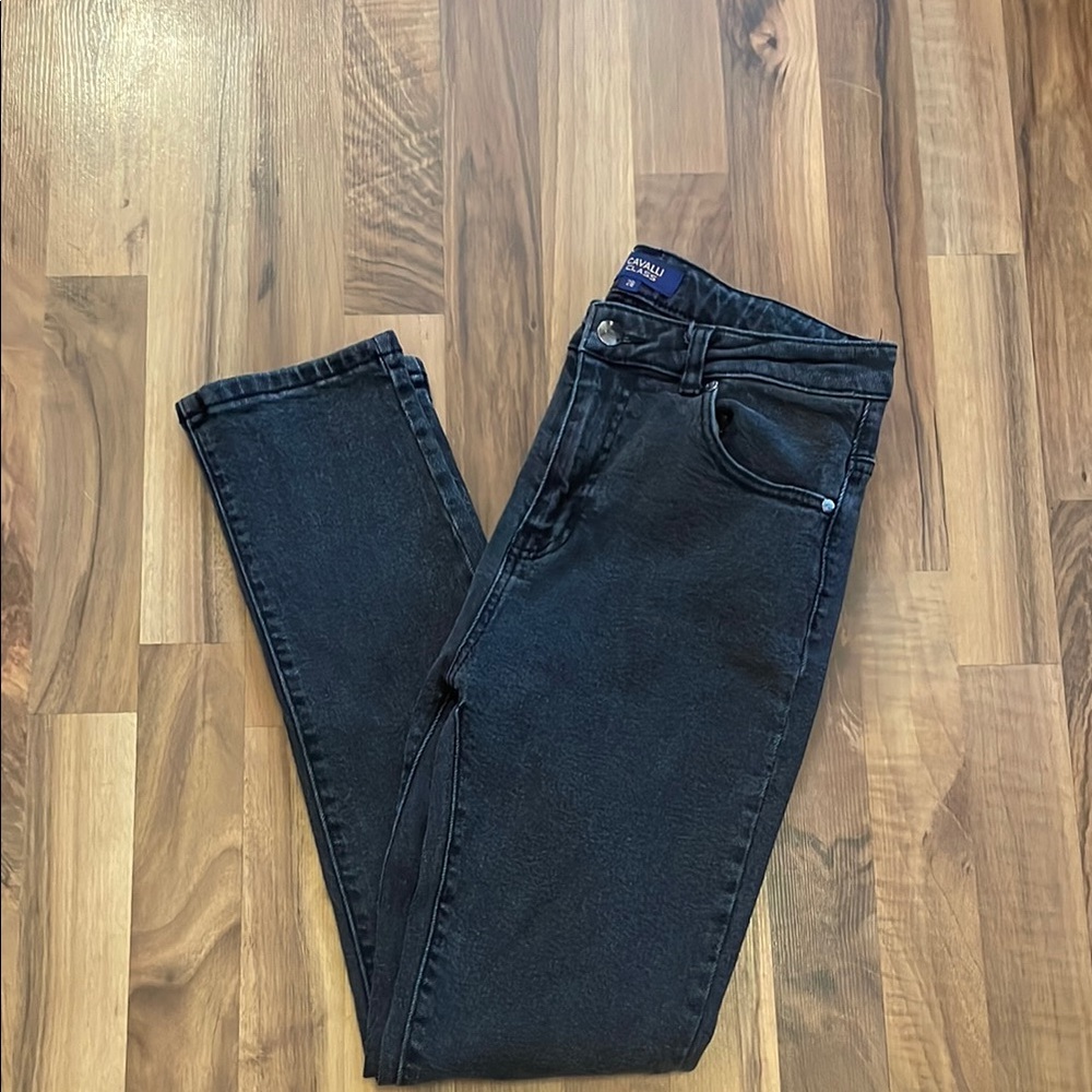 Cavalli Class Charcoal Jeans
